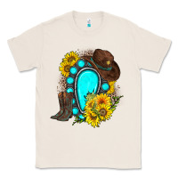 Natural western turquoise gemstone Classic Tee - Zillion Design Studio