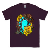 Plum western turquoise gemstone Classic Tee - Zillion Design Studio