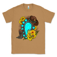Toasted Coconut western turquoise gemstone Classic Tee - Zillion Design Studio