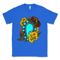 True Royal western turquoise gemstone Classic Tee - Zillion Design Studio