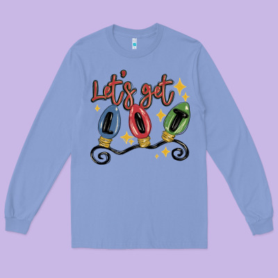 Long Sleeve Tee let's get lit