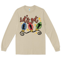 Mushroom let's get lit Long Sleeve Tee - MaliasSmallBusiness