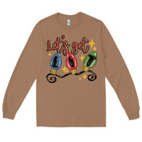 Toasted Coconut let's get lit Long Sleeve Tee - MaliasSmallBusiness