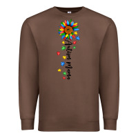 Chestnut autism mama sunflower black Premium Sweatshirt - JahusDesignShop
