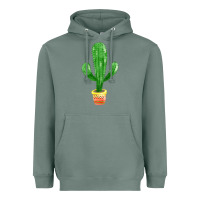 Sage mexican cactus Heavyweight Hoodie - FaDigitalArtStudio