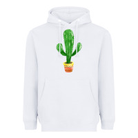 White mexican cactus Heavyweight Hoodie - FaDigitalArtStudio