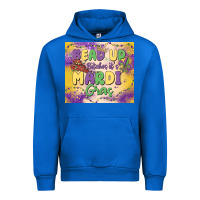 Cobalt bead up bitches it's mardi gras Urban Hoodie - MaliasSmallBusiness