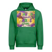 Emerald bead up bitches it's mardi gras Urban Hoodie - MaliasSmallBusiness