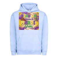 Pigment Grape Ice bead up bitches it's mardi gras Urban Hoodie - MaliasSmallBusiness