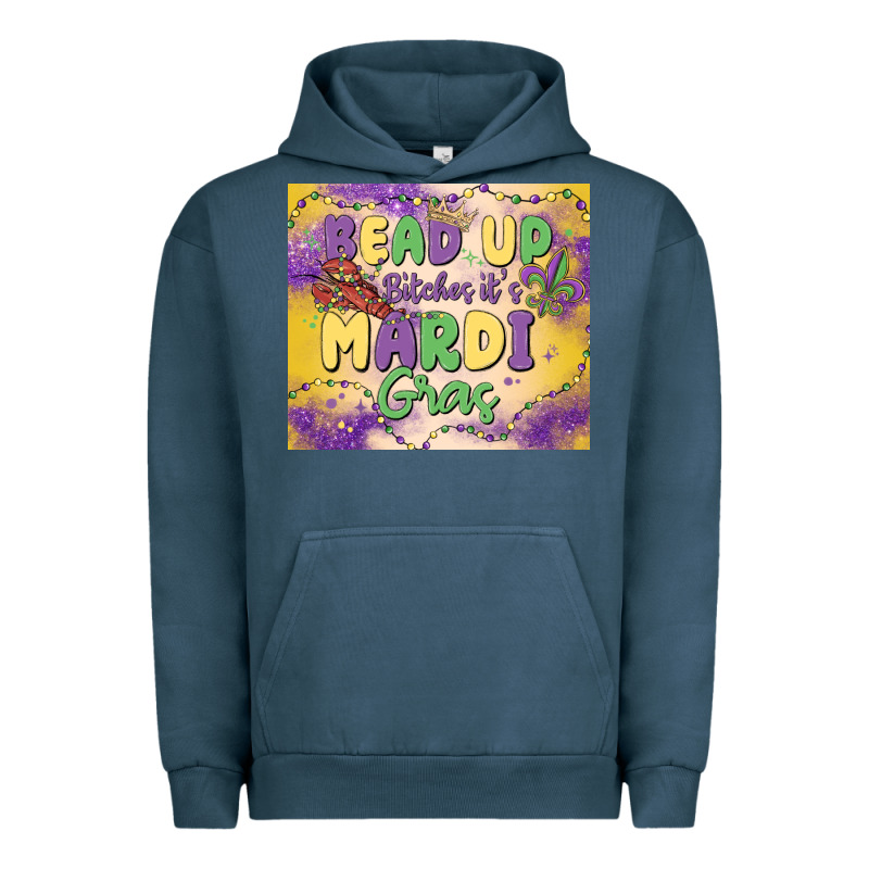 Bead Up Bitches It's Mardi Gras Urban Hoodie by MaliasSmallBusiness | Teevron