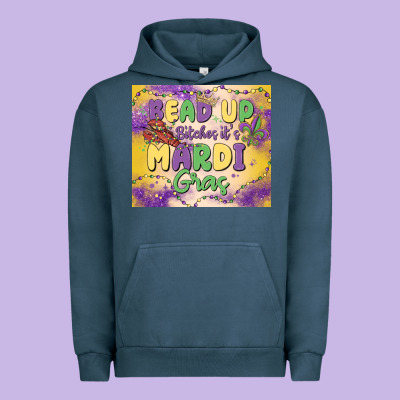 Bead Up Bitches It's Mardi Gras Urban Hoodie Designed By Maliassmallbusiness
