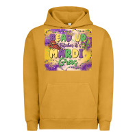 Pigment Peanut Butter bead up bitches it's mardi gras Urban Hoodie - MaliasSmallBusiness