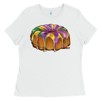 White king cake Ladies Tee - BarkalooDesign