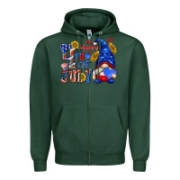 Sports Green happy 4 th of july Zipper Hoodie - texasbilliewilder