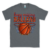Charcoal Heather busy raising ballers basketball Classic Tee - texasbilliewilder