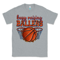 Heather Grey busy raising ballers basketball Classic Tee - texasbilliewilder