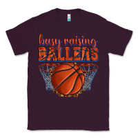 Plum busy raising ballers basketball Classic Tee - texasbilliewilder