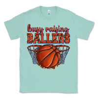 Seafoam busy raising ballers basketball Classic Tee - texasbilliewilder