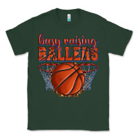 Sports Green busy raising ballers basketball Classic Tee - texasbilliewilder