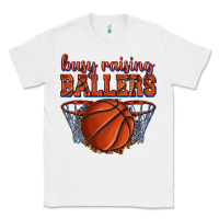 White busy raising ballers basketball Classic Tee - texasbilliewilder