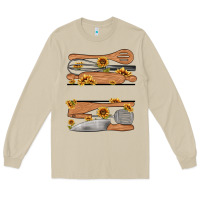 Mushroom custom name kitchen tools Long Sleeve Tee - MaliasSmallBusiness