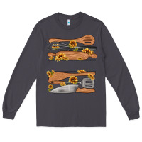 Smoke custom name kitchen tools Long Sleeve Tee - MaliasSmallBusiness