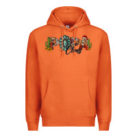Carrot western christmas papa claus sunflowers and cactus Premium Hoodie - Jasminsmagicworld