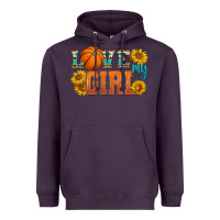 Plum love my girl basketball Heavyweight Hoodie - HRA Design Shop