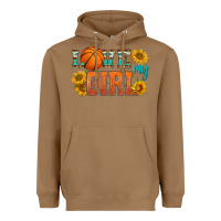 Toasted Coconut love my girl basketball Heavyweight Hoodie - HRA Design Shop