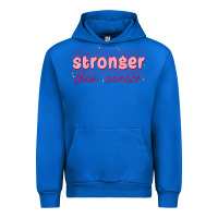 Cobalt stronger than cancer Urban Hoodie - MaliasSmallBusiness