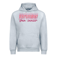 Heather Grey stronger than cancer Urban Hoodie - MaliasSmallBusiness