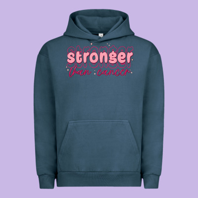 Stronger Than Cancer Urban Hoodie Designed By Maliassmallbusiness