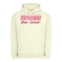 Pigment Pistachio stronger than cancer Urban Hoodie - MaliasSmallBusiness