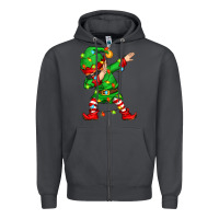 Smoke dabbing elf Zipper Hoodie - Zillion Design Studio