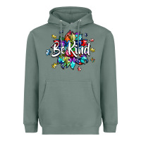 Sage be kind2 Heavyweight Hoodie - SublimationCraftShop
