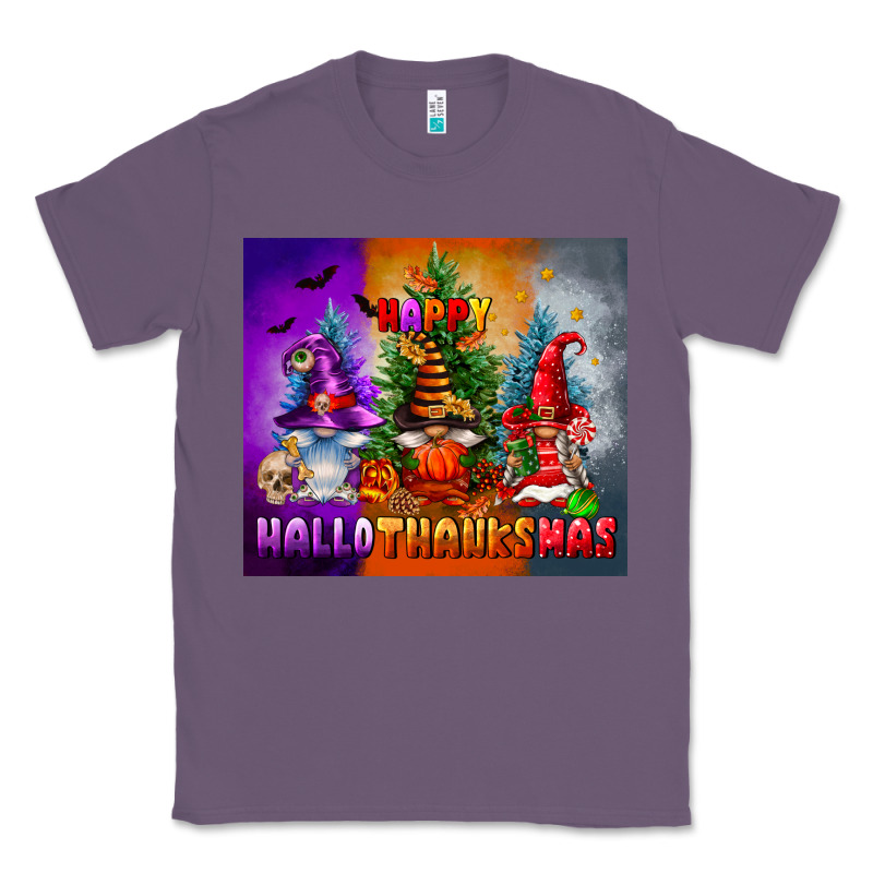 Happy Hallothanksmas Classic Tee by FaDigitalArtStudio | Teevron