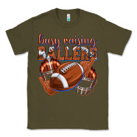 Army Green busy raising ballers football Classic Tee - texasbilliewilder