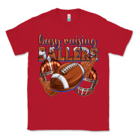 Red busy raising ballers football Classic Tee - texasbilliewilder