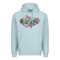 Blue Mist Oncology Nurse western Premium Hoodie - NancyCooperArtShop