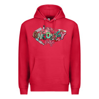 Cardinal Oncology Nurse western Premium Hoodie - NancyCooperArtShop