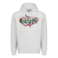 Dove Grey Oncology Nurse western Premium Hoodie - NancyCooperArtShop
