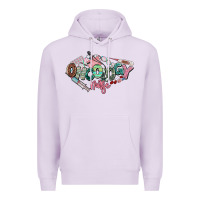 Lilac Oncology Nurse western Premium Hoodie - NancyCooperArtShop