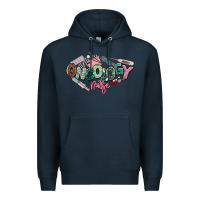 Navy Oncology Nurse western Premium Hoodie - NancyCooperArtShop