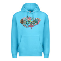 Ocean Blue Oncology Nurse western Premium Hoodie - NancyCooperArtShop
