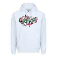 White Oncology Nurse western Premium Hoodie - NancyCooperArtShop