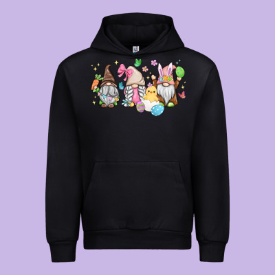 Easter Gnomies Urban Hoodie Designed By Maliassmallbusiness