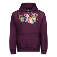 Mauve Wine easter gnomies Urban Hoodie - MaliasSmallBusiness