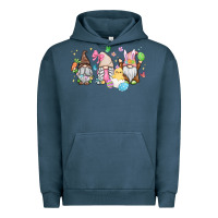 Pigment Midnight Navy easter gnomies Urban Hoodie - MaliasSmallBusiness