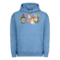 Pigment Pebble Blue easter gnomies Urban Hoodie - MaliasSmallBusiness