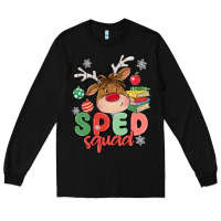 Black sped squad Long Sleeve Tee - MaliasSmallBusiness